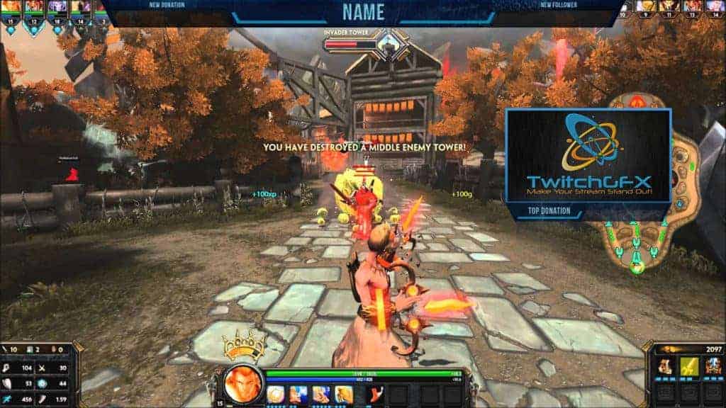 Heroes of the Storm Twitch Overlay heroes of the Storm-twitch-overlay