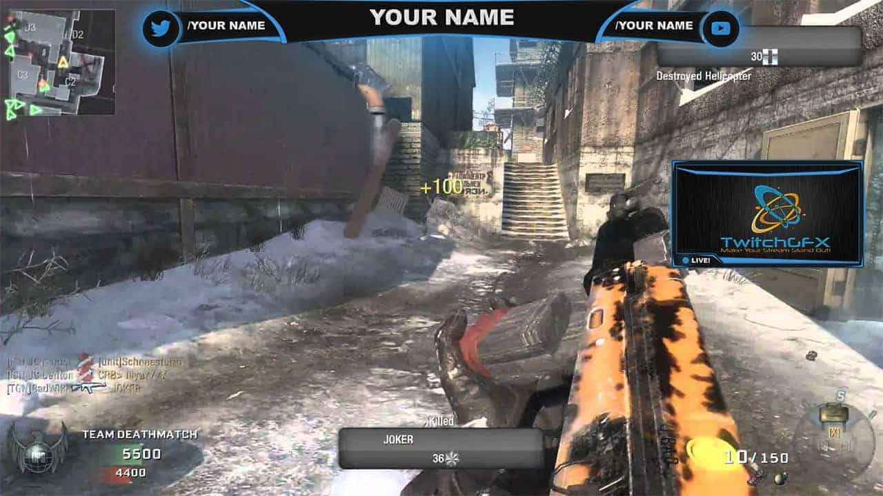 Overhang Twitch Overlay