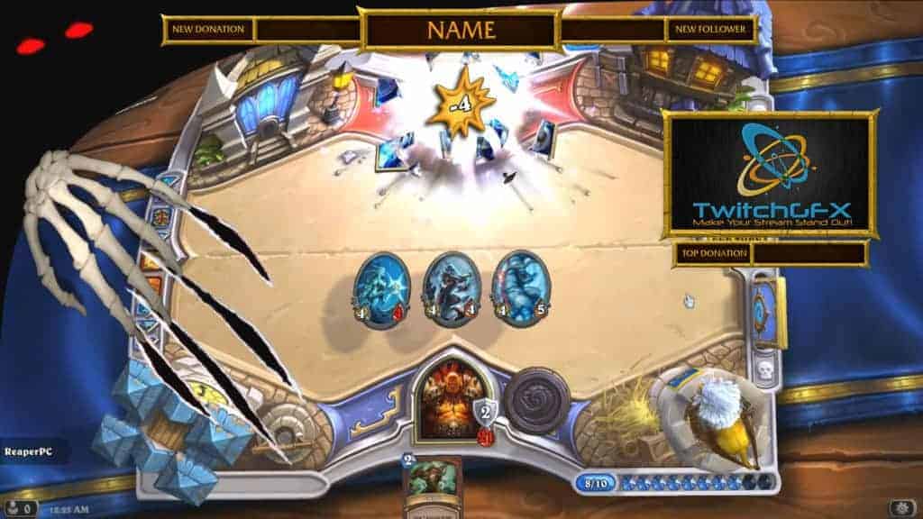 Hearthstone Twitch Overlay hearthstone-Twitch-overlay