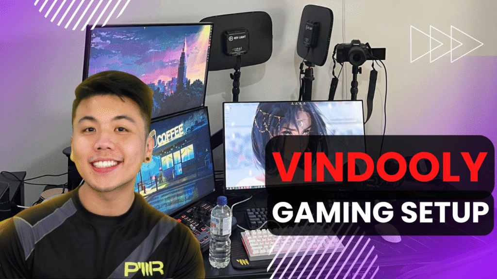 Vindooly’s Gaming & Streaming Setup vin streaming specs