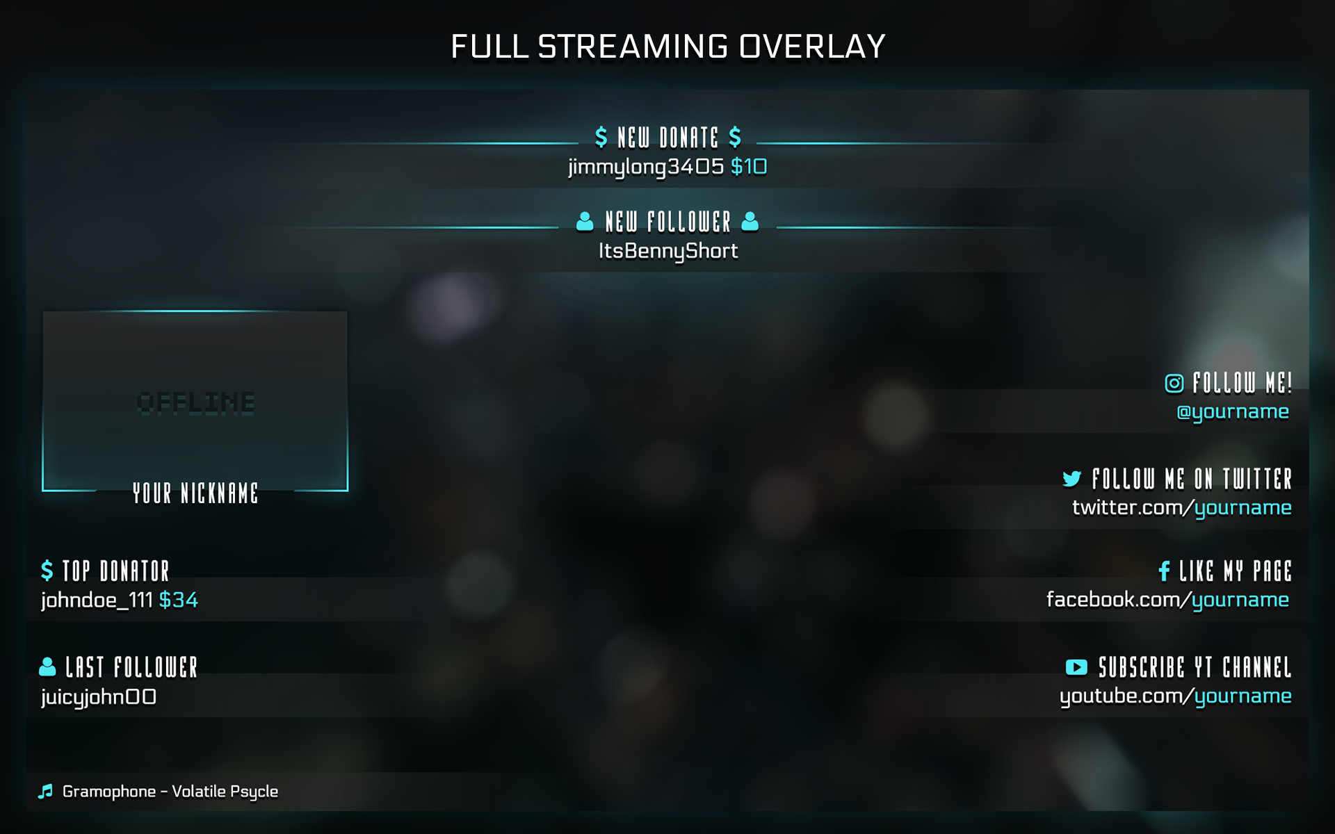 Neon Cyclone Streaming Kit for Twitch, YouTube, OBS and XSplit 6 Neon Cyclone Streaming Kit for Twitch, YouTube, OBS and XSplit - Image 6