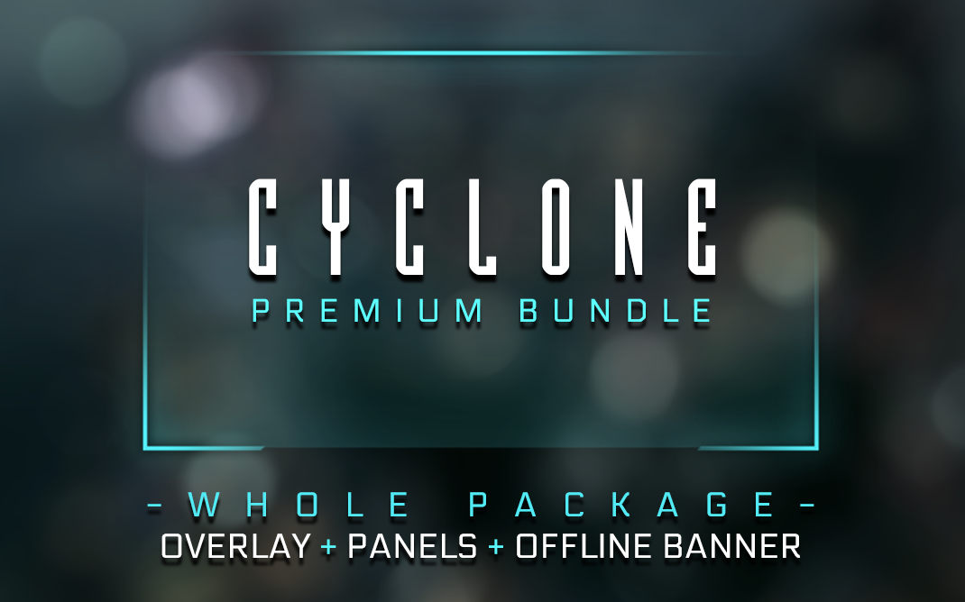 Neon Cyclone Streaming Kit for Twitch, YouTube, OBS and XSplit 1 Neon Cyclone Streaming Kit for Twitch, YouTube, OBS and XSplit